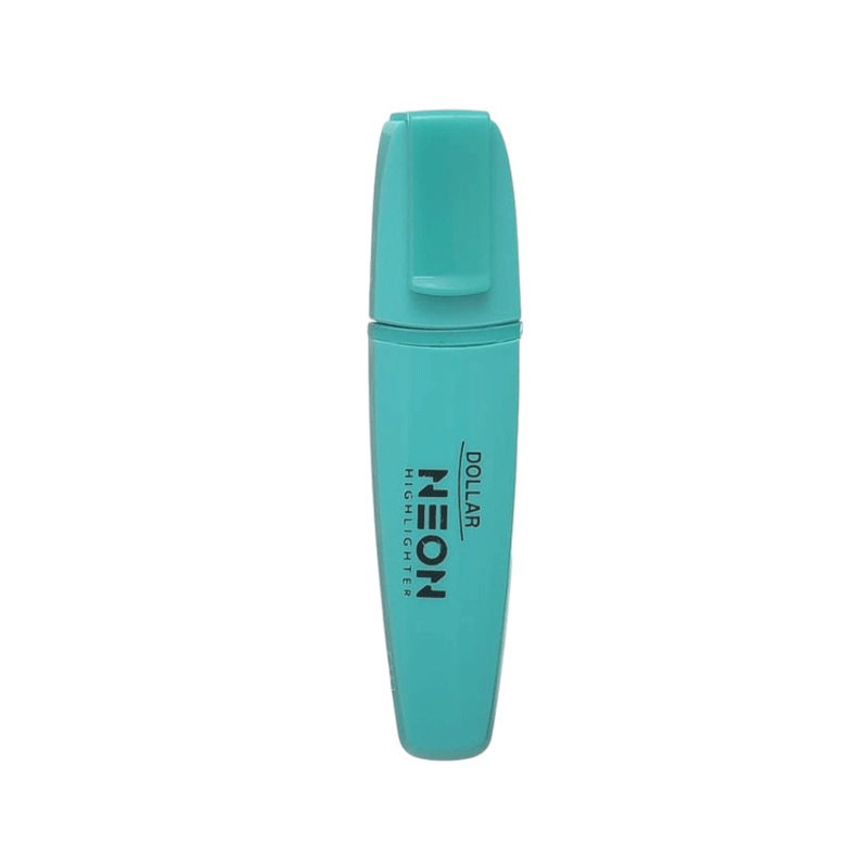 DOLLAR NEON HIGHLIGHTER 1`S BLUE